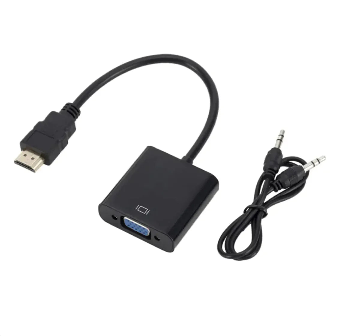 HD Connection Video Converter With Audio Adapter Anti Spier