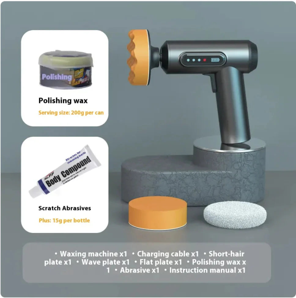 Wireless Car Polishing & Waxing Machine Anti Spier