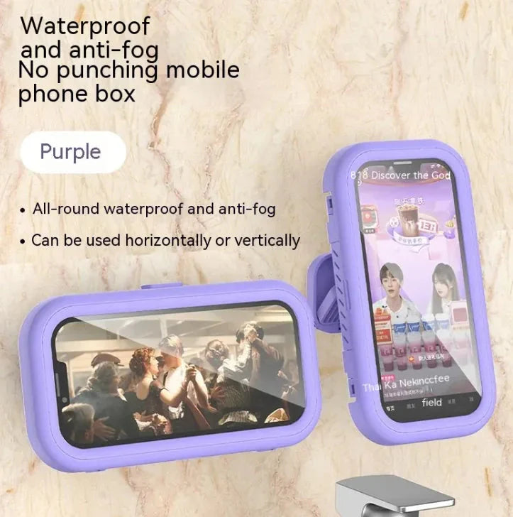 Aqua Box Rotatable Phone Holder Anti Spier