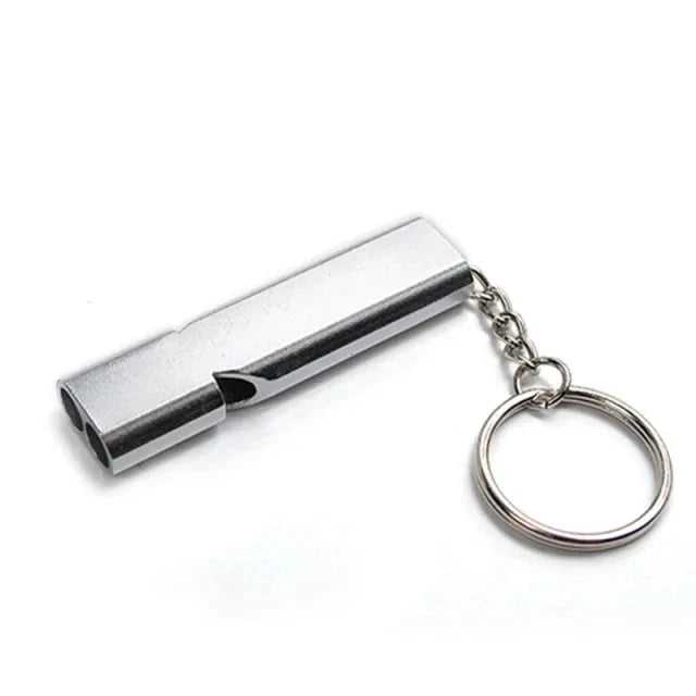 Dual-tube Survival Whistle Anti Spier