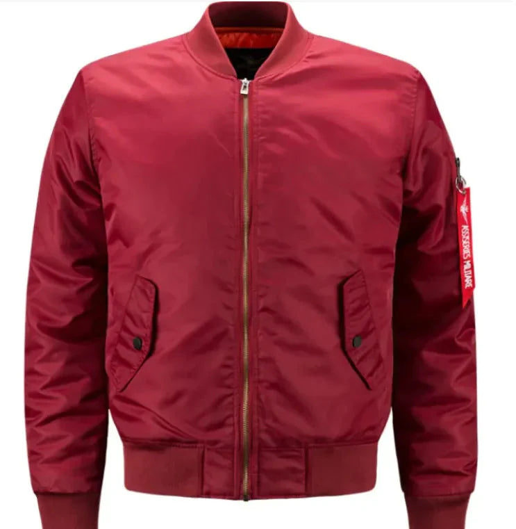 Men's Padded Flight Jacket Anti Spier