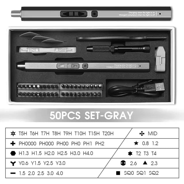 Portable Screw Driver Kits Anti Spier