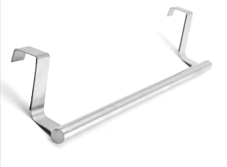 Stainless Steel Single Rod Towel Rack for Cabinet Doors Anti Spier