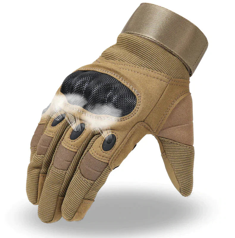 Tactical Motorcycle Motocross Full Finger Gloves Motorbike Riding Racing Mittens Anti Spier