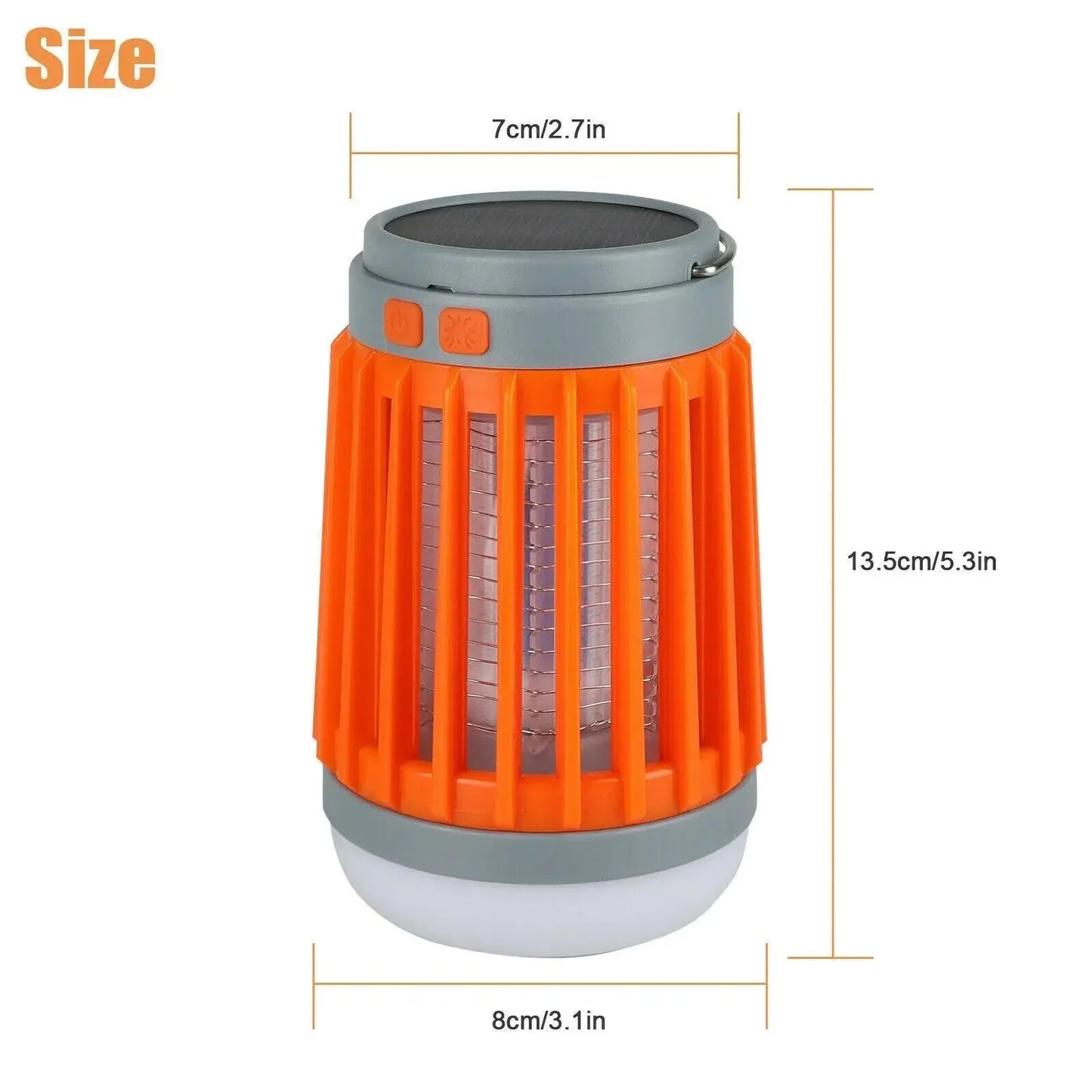 Solar USB Mosquito Killer Light Electronic Fly Bug Insect Zapper Trap Pest Lamp Anti Spier
