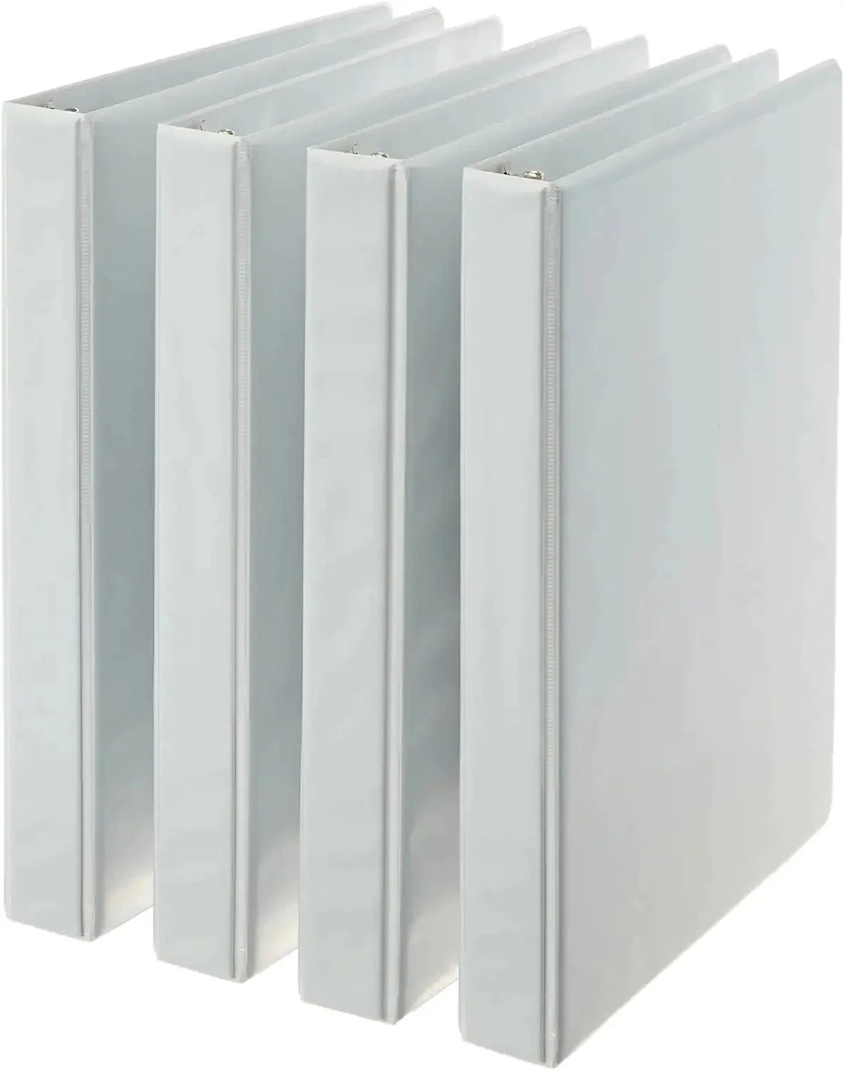 3 Ring Binder- 1" - White Anti Spier