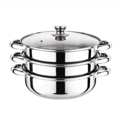 Three-Layer Multi-Purpose Soup Steamer Anti Spier