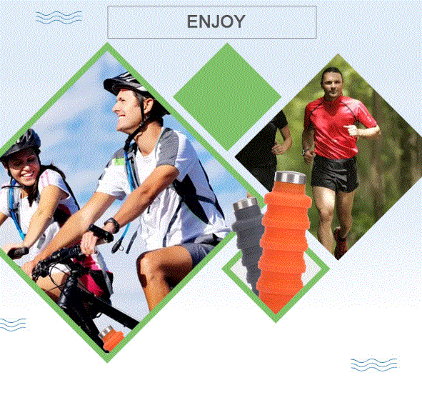 Collapsible Water Bottle Anti Spier