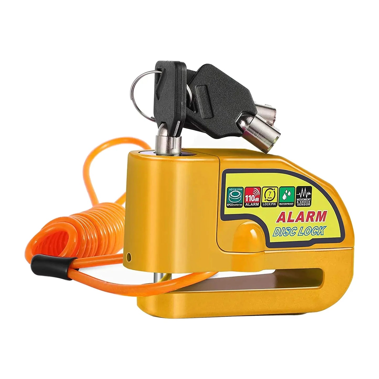 Motorcycle Wheel Disc Brake Lock Anti Spier