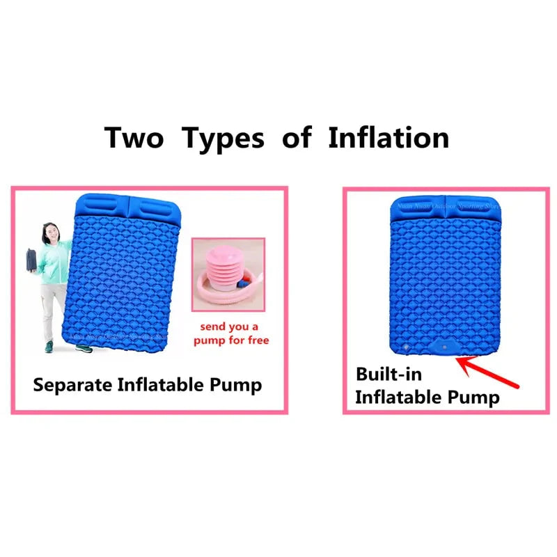 Inflatable Camping Mats Anti Spier