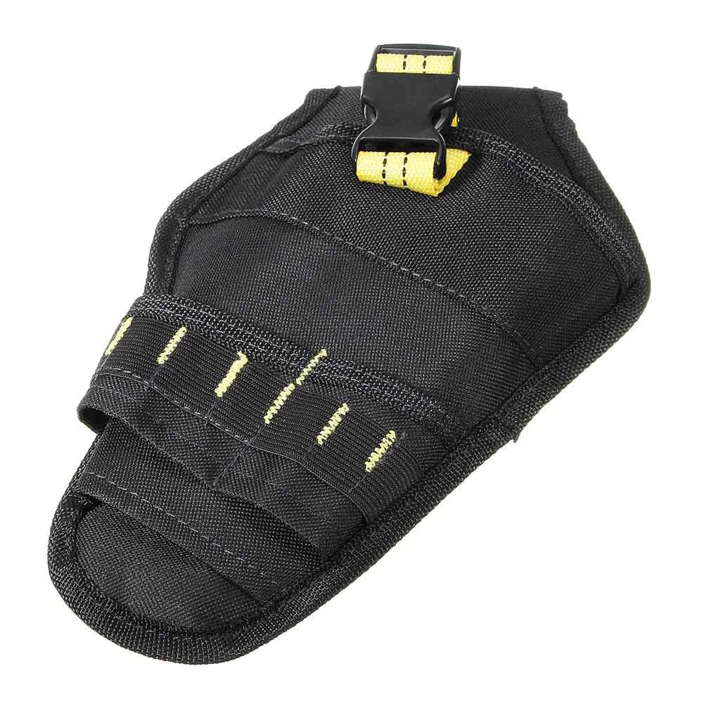 Heavy Duty Drill Holster Tool Belt Pouch Bit Holder Hanging Waist Bag Drill Tool Anti Spier
