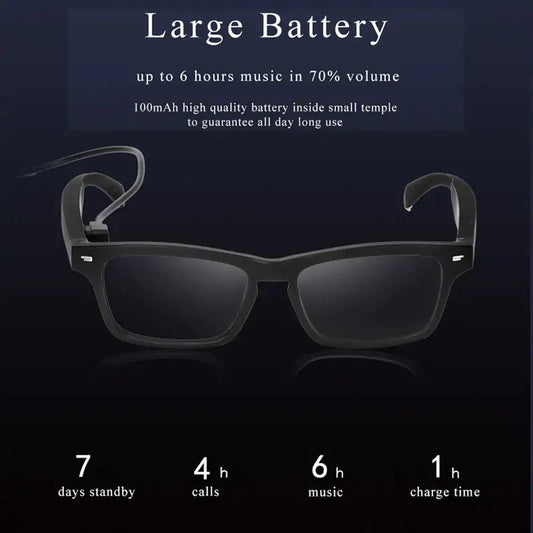 Smart Glasses Wireless Bluetooth 5.0 Sunglasses Anti Spier