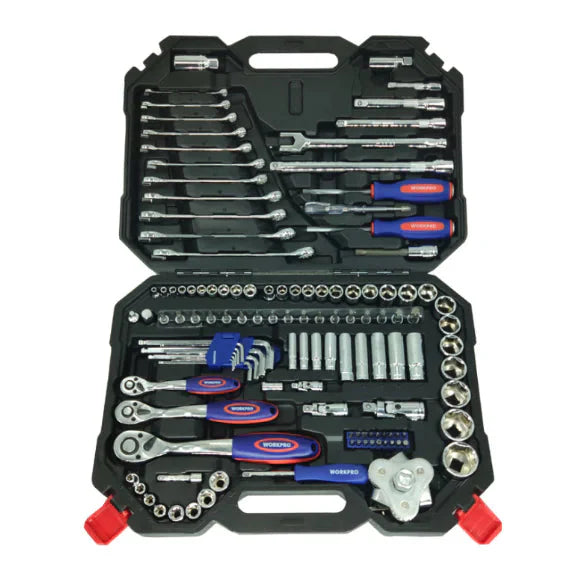 123-Piece Auto Repair Tool Set Anti Spier