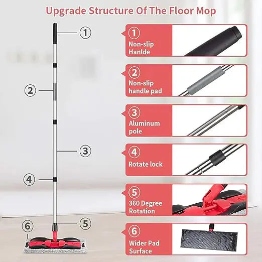 Hardwood Floor Mop Anti Spier
