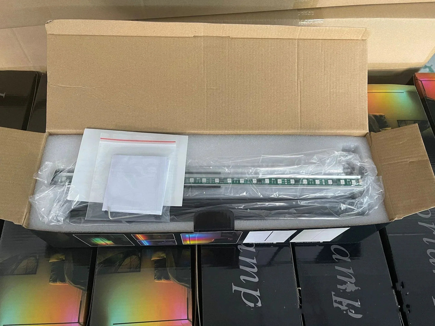 Nordic RGB Corner Floor Lamp Modern Simple Anti Spier