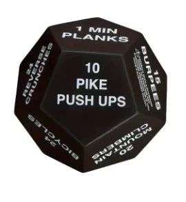 Exercise Dice Fun Games Anti Spier