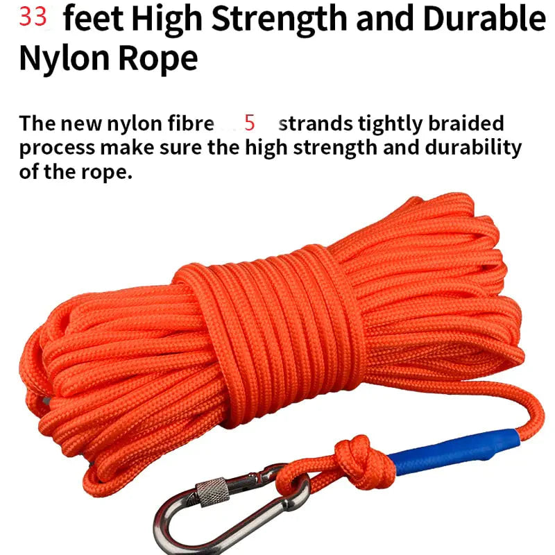 Heavy Duty Fishing Magnet Rope Anti Spier