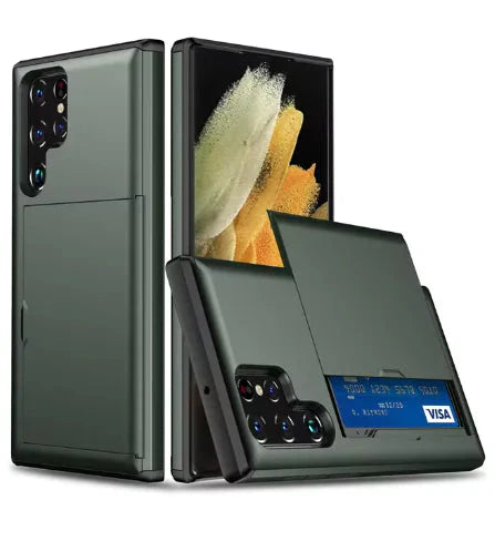 Samsung Wallet Case Anti Spier