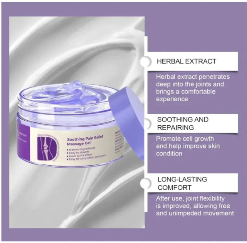 Purple Joint Pain Relief Gel Anti Spier