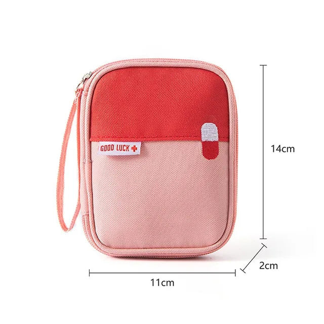 Large Capacity First Aid Kit Home Medicine Storage Anti Spier