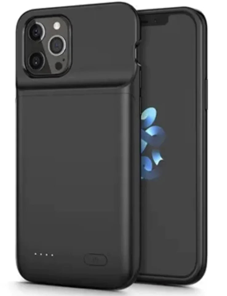 6800mAh Slim Battery Charger Case for iPhone 11-15 Pro Max & XR/XS Anti Spier