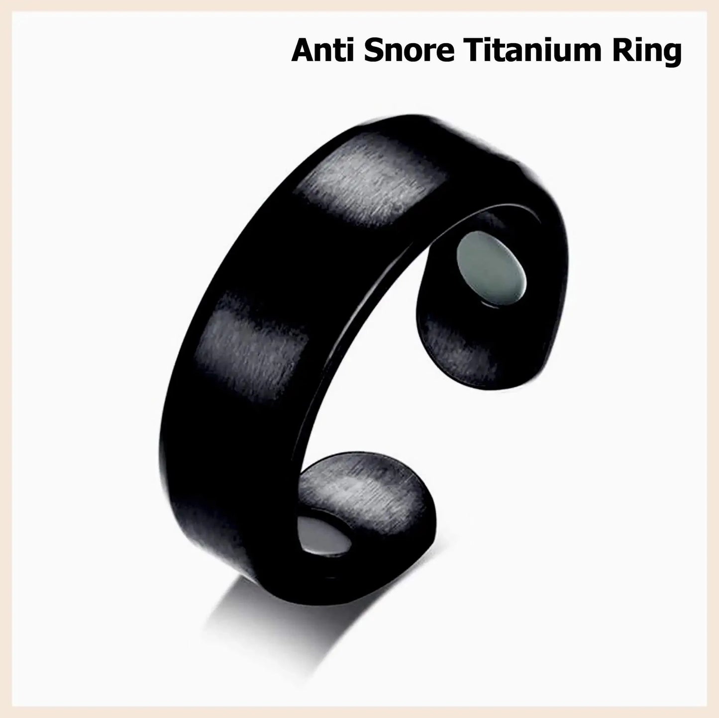 Anti Snore Titanium Ring Anti Spier