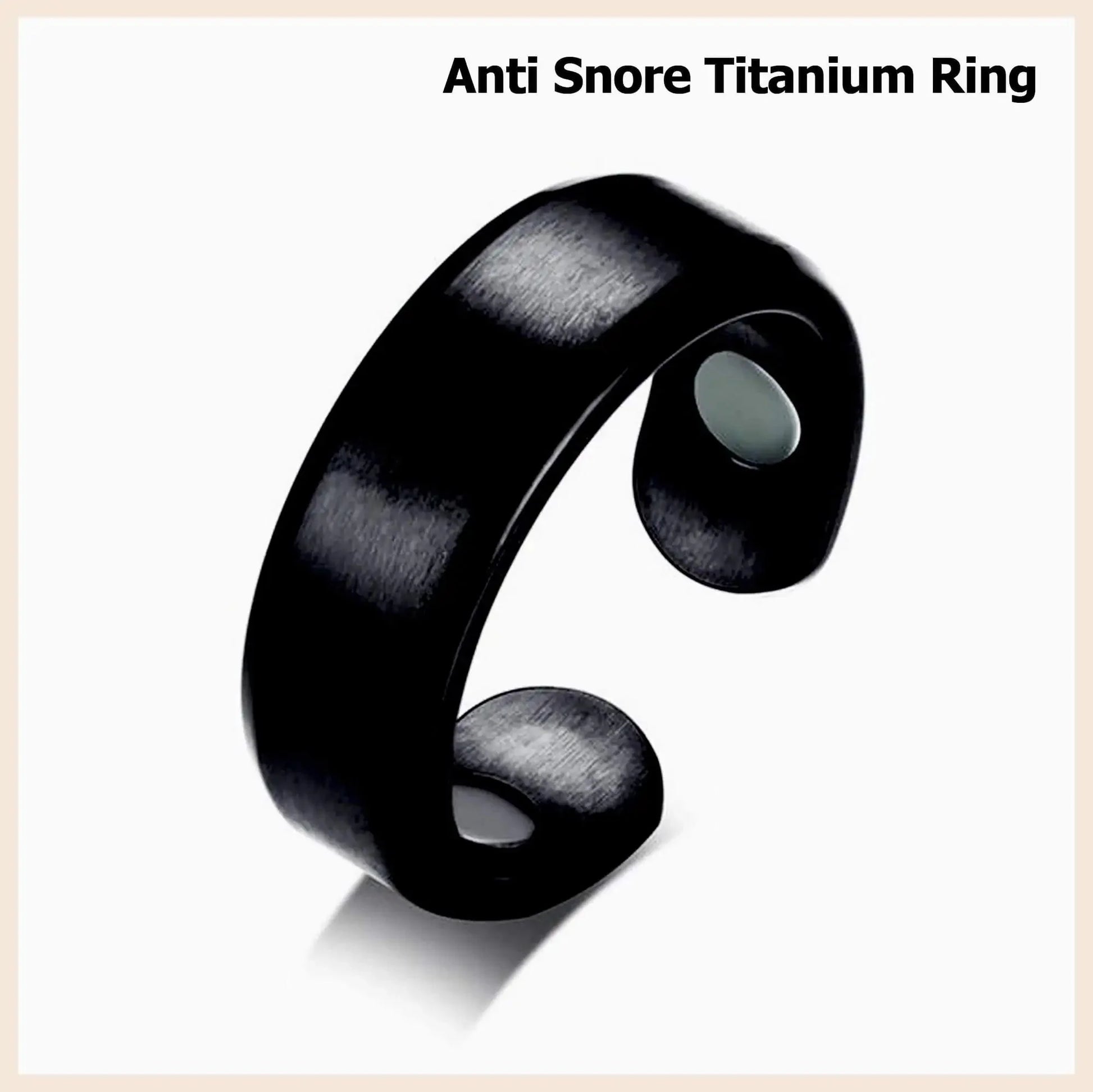 Anti Snore Titanium Ring Anti Spier