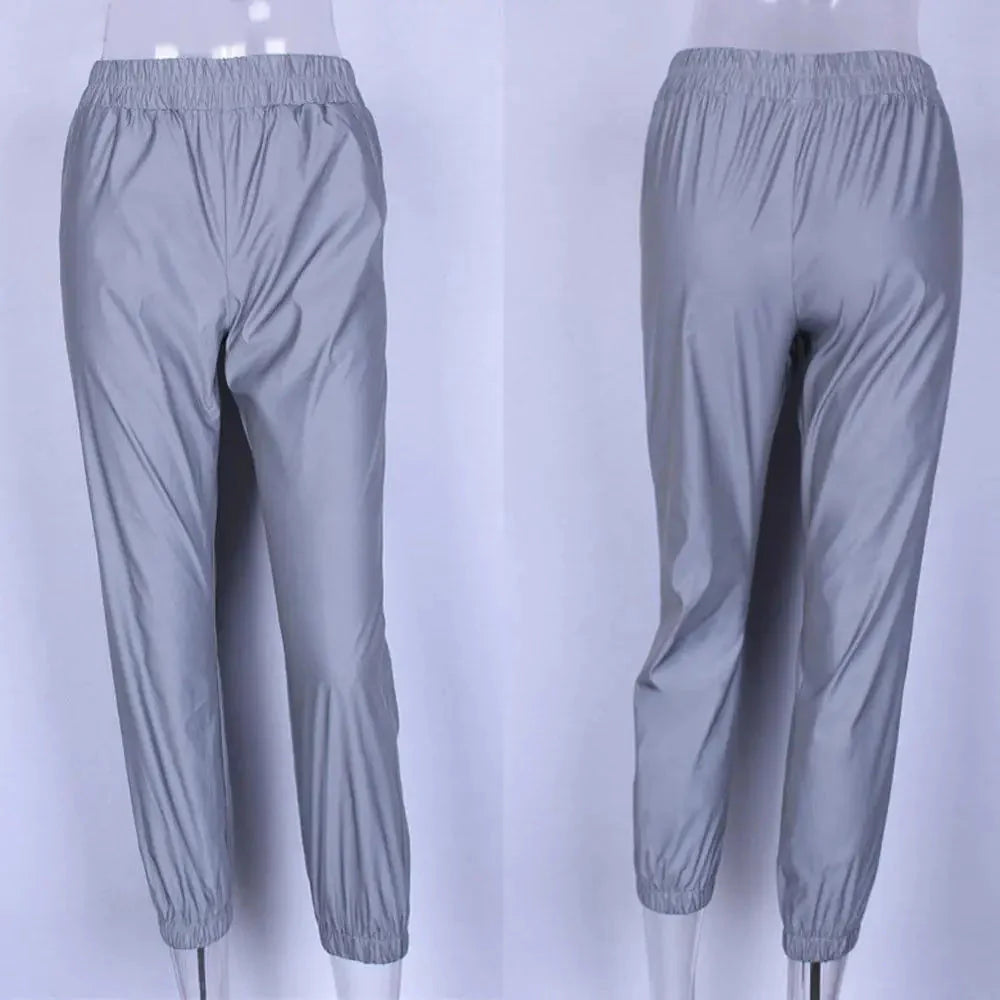 Illuminate Runs With Stylish Reflective Joggers Anti Spier