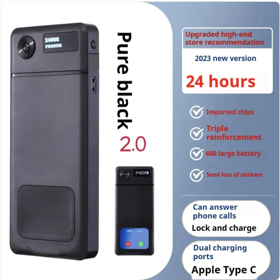 Enhanced Mobile Phone Lock Box with Timer – Self-Discipline Tool for Focus and Internet Control Anti Spier