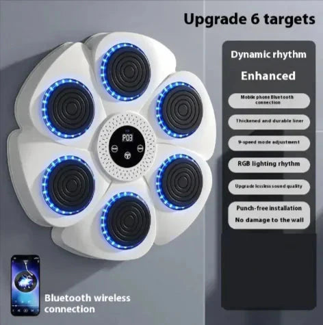 Smart Bluetooth Wireless Boxing Fitness Kit – Home Exercise Equipment Anti Spier