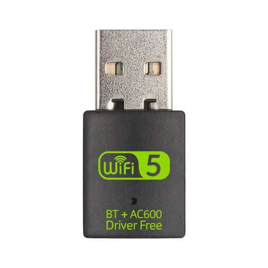 USB AC600m 2.4G+ 5G WIFI RECEIVER Anti Spier