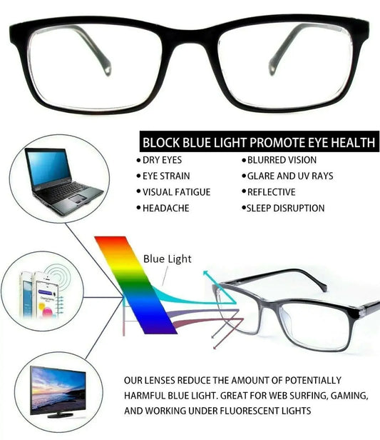 Blue Light Blocking Glasses For Men & Women Anti Spier