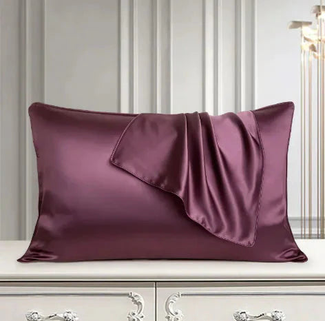 Premium Pure Silk Pillowcase – 100% Natural Real Silk Anti Spier