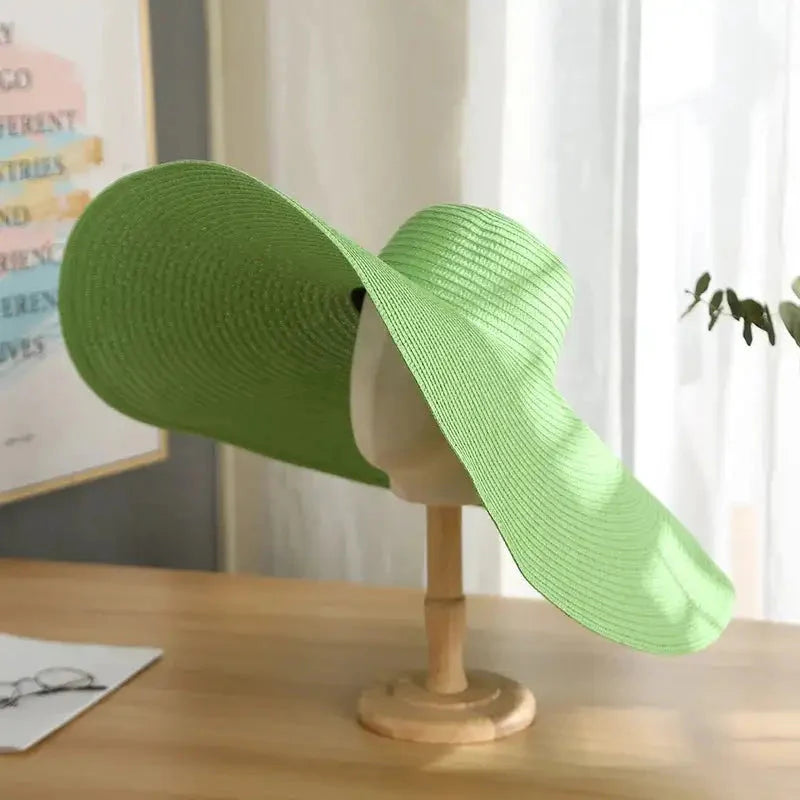 Large Wide Brim Women's Sun Hat Anti Spier