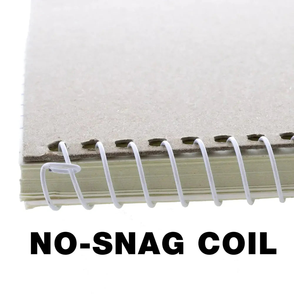 80 Ct. 6" X 9" White Paper Gregg Ruled Steno Book Anti Spier