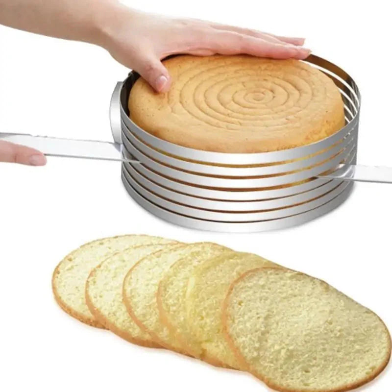 Adjustable Cake Cutter Slicer Anti Spier