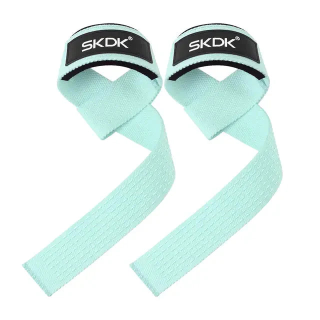 Anti-Slip Silicone Weightlifting Wrist Straps Anti Spier