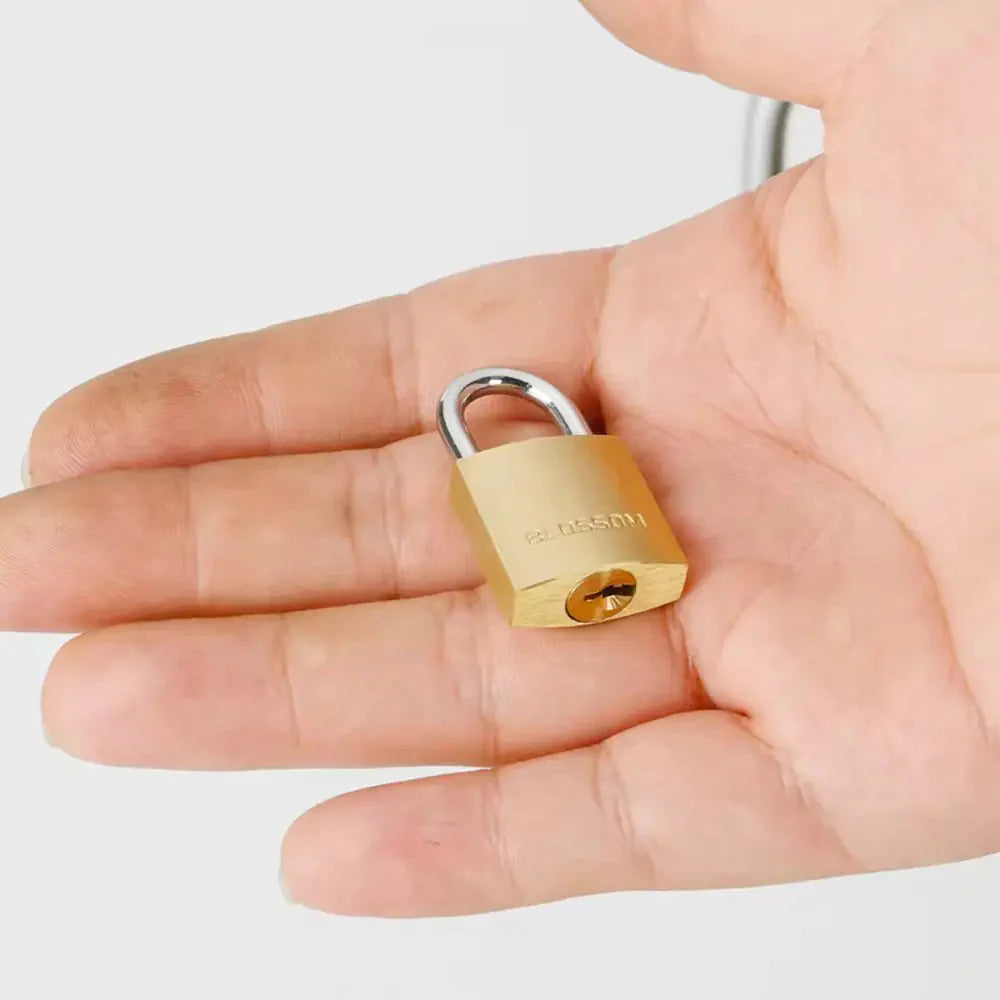 Brass Keyed Safety Padlock Anti Spier