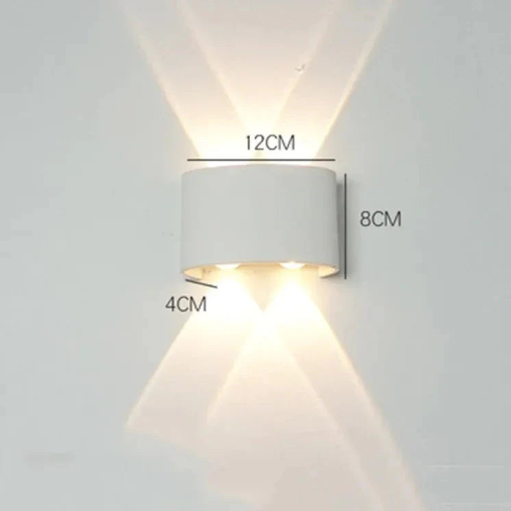 Waterproof LED Wall Lamp for Indoor & Outdoor Anti Spier