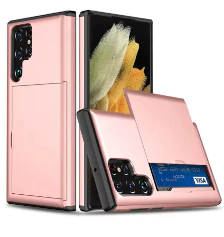 Samsung Wallet Case Anti Spier