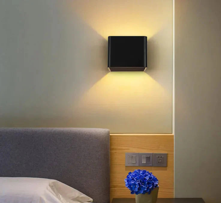 Rechargeable Bedroom Bedside Wall Lamp Anti Spier