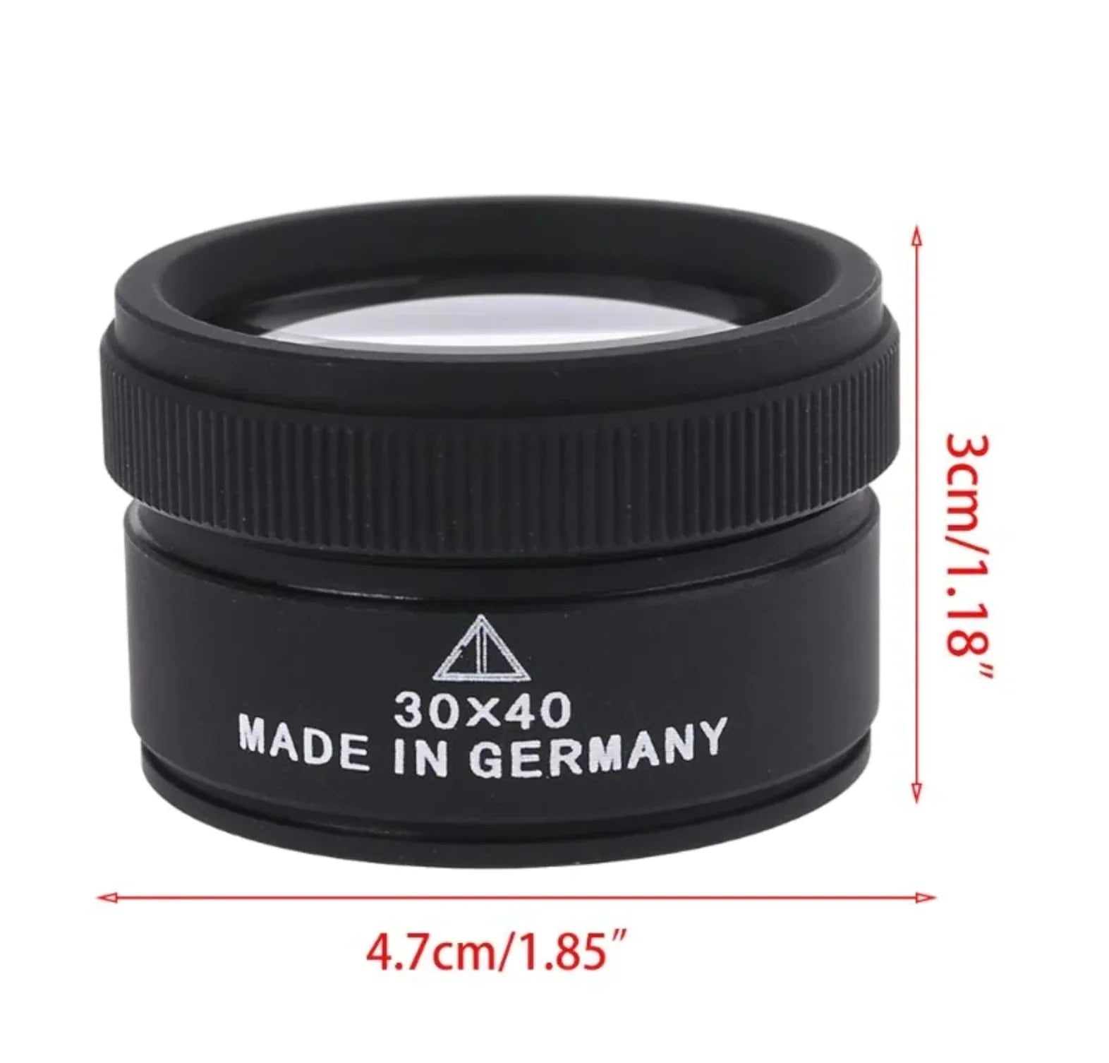 40x Magnifying Glass Eye Loupes Loop Optical Magnifier Jewelry Watch Repair Tool Anti Spier