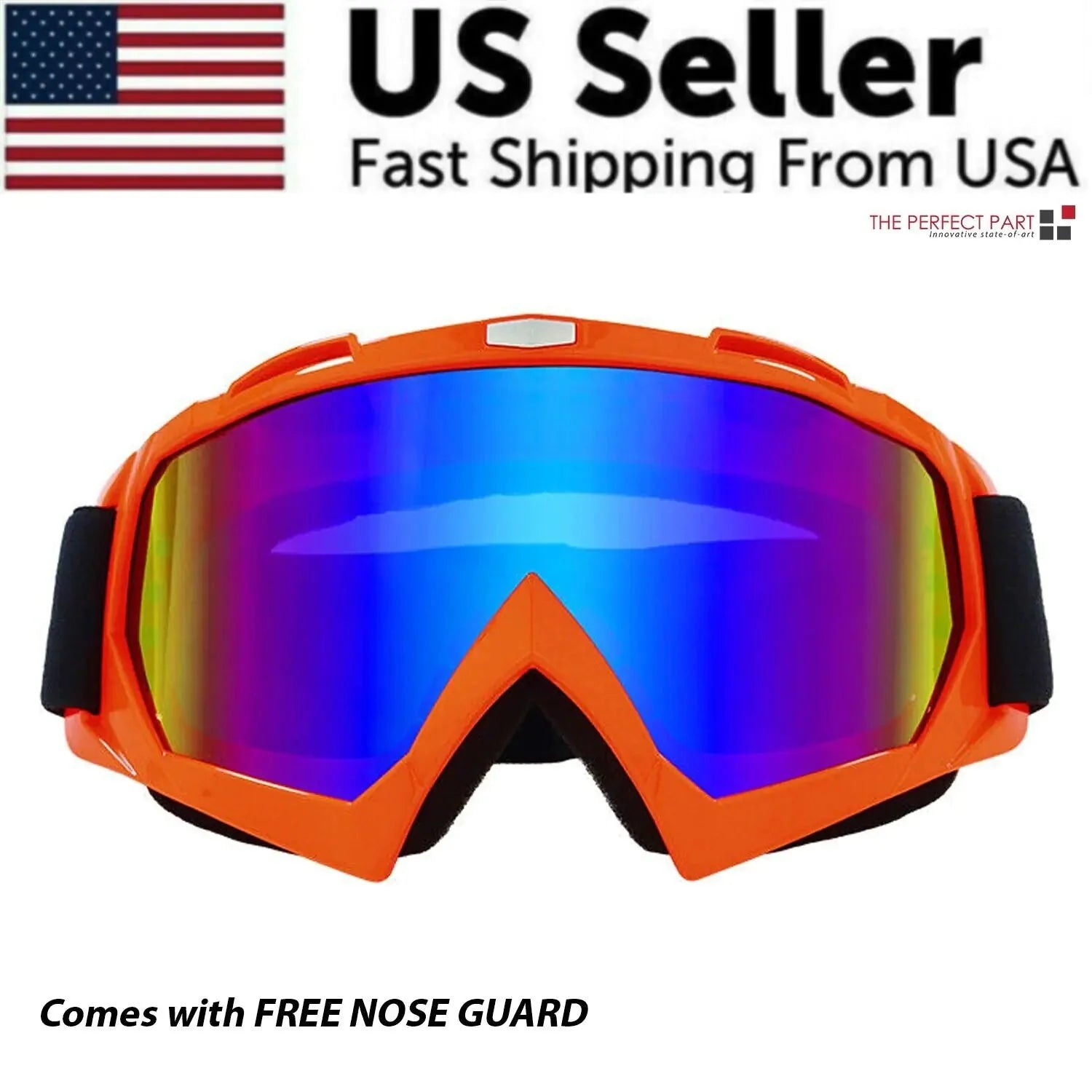 Motocross Goggles Racing Off-Road Dirt Bike ATV UTV BMX MX XC Motorcycle Eyewear Anti Spier