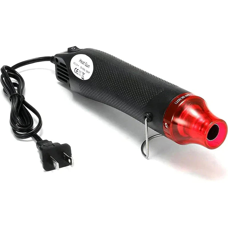 Mini Heat Gun DIY Electric Nozzles Tool Hot Air Gun Embossing Drying Paint USA Anti Spier