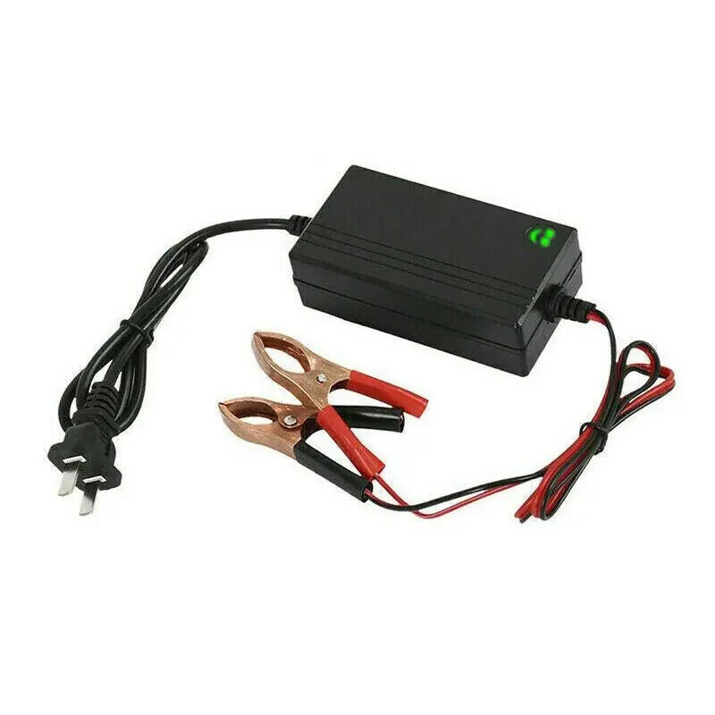 Portable 12V Auto Car Battery Charger Truck Trickle Maintainer Boat Motorcycle Anti Spier