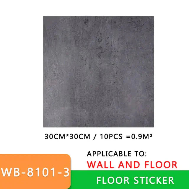 Thick Self-Adhesive Marble Floor Stickers Anti Spier