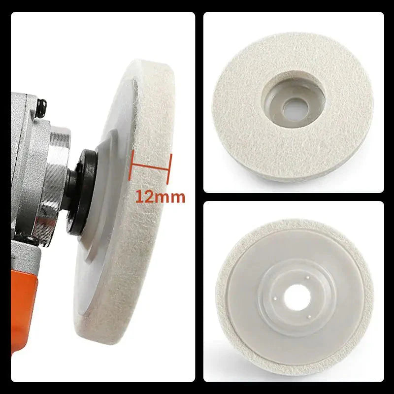 Wool Polishing Wheel Disc for Angle Grinder Anti Spier
