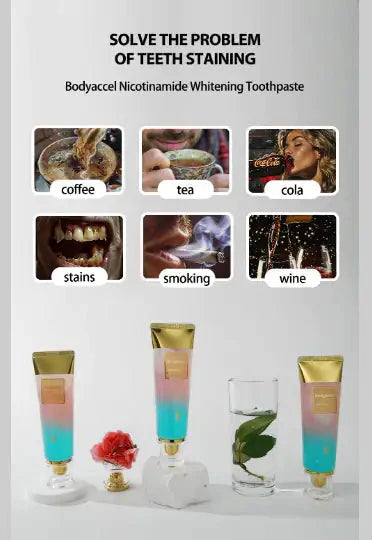 Niacinamide Powerful Whitening Toothpaste Anti Spier