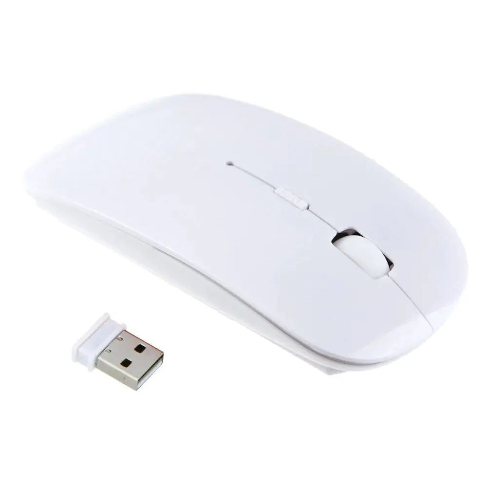 2.4GHz USB Wireless Optical Mouse Mice For Apple Mac Macbook Pro Air PC Anti Spier