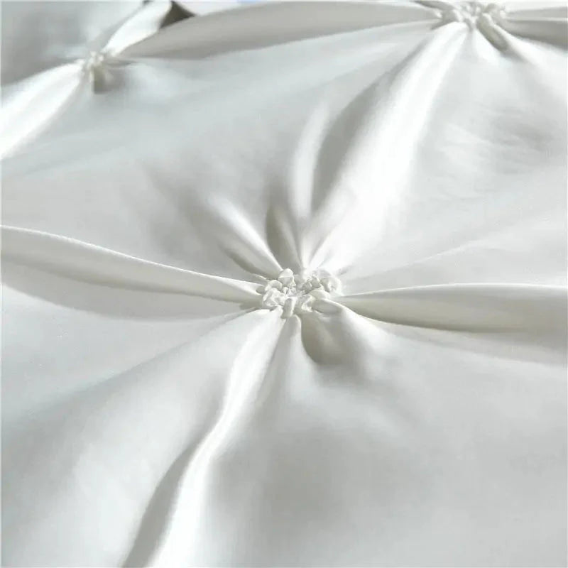 Luxury Silk Bedding Set Anti Spier
